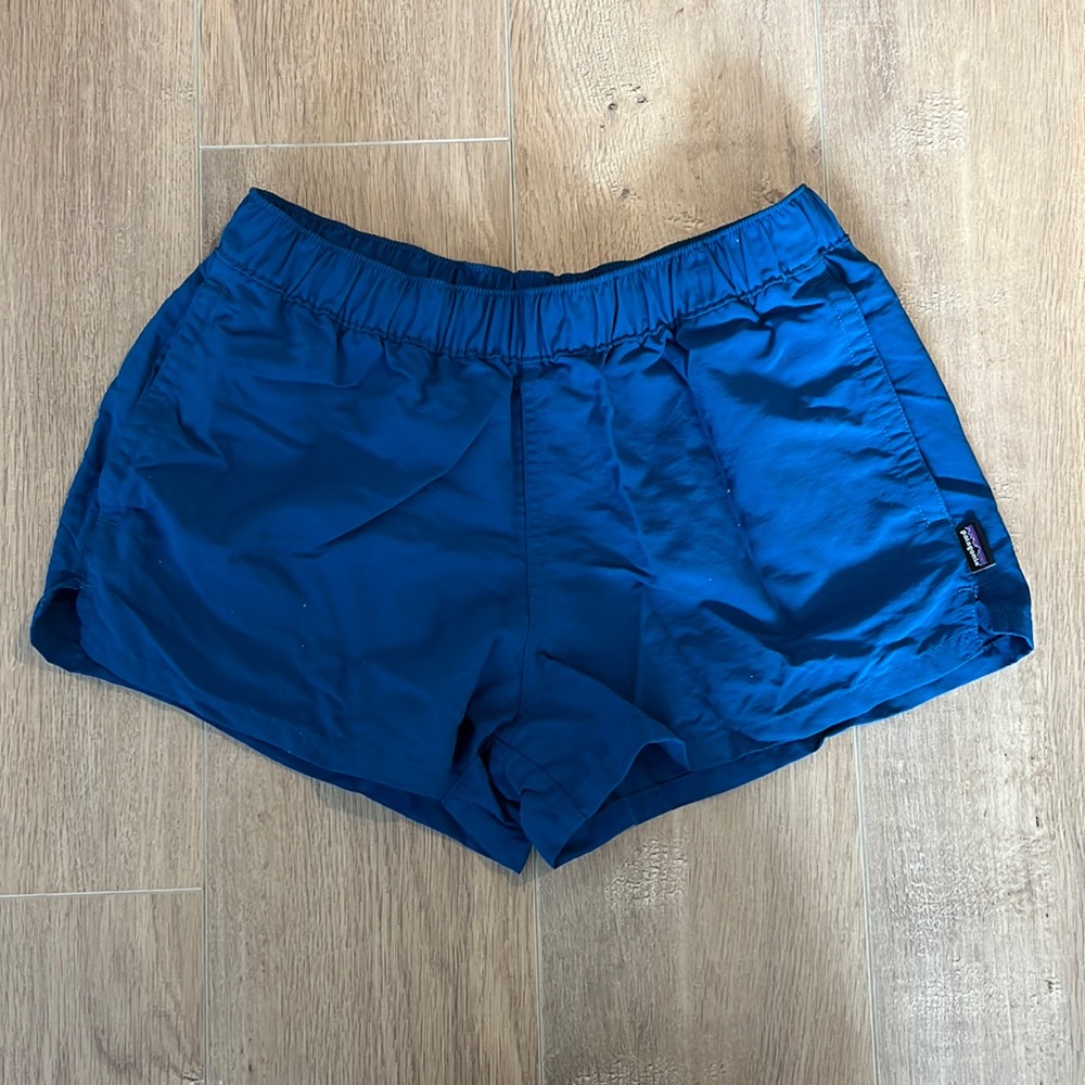 Blue Patagonia shorts